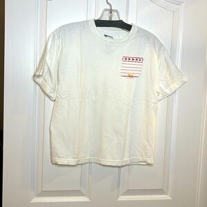 GC IN AND OUT BURGER T-SHIRT youth size large cotton white